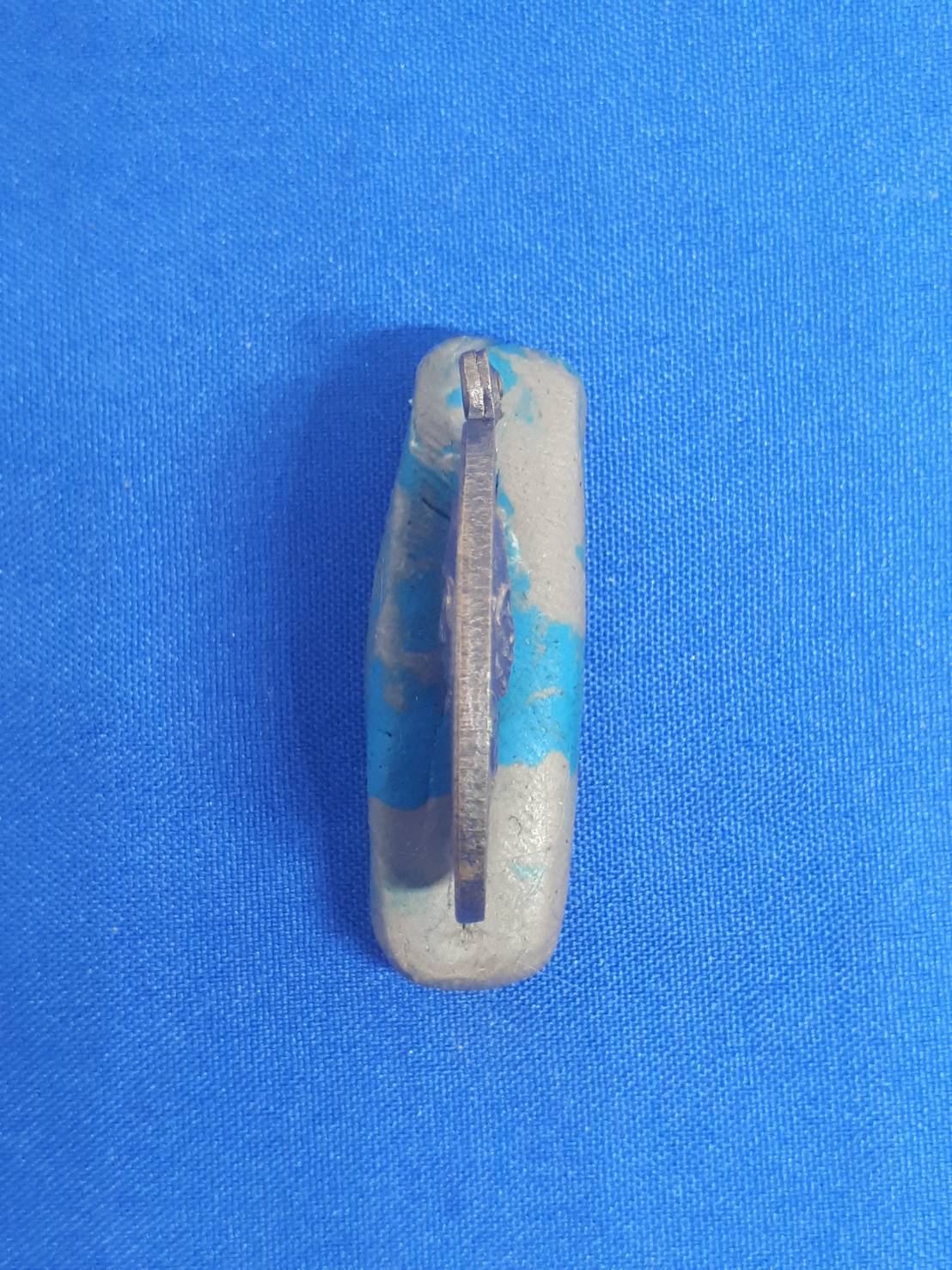 (สินค้าหมด)เหรียญ หลวงพ่อ เฟื่อง หลัง พ่อท่าน คล้าย วาจาสิทธิ์ วัด คงคาเลียบ อ.หาดใหญ่ สงขลา 200.-