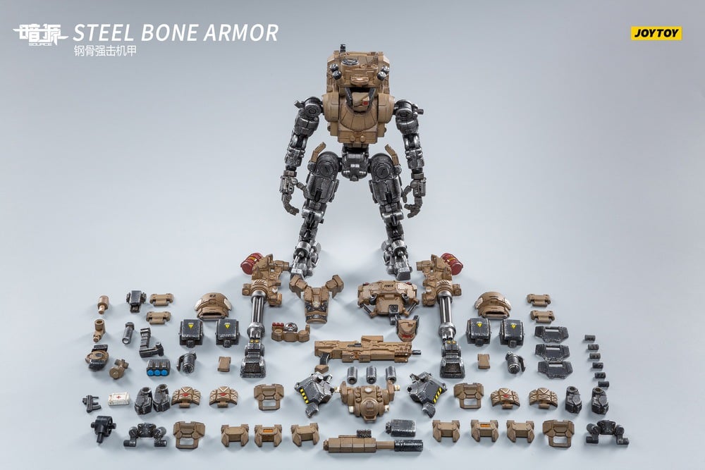 [สั่งจอง]JOYTOY JT0807 1/25 : Steel bone mecha (desert type)