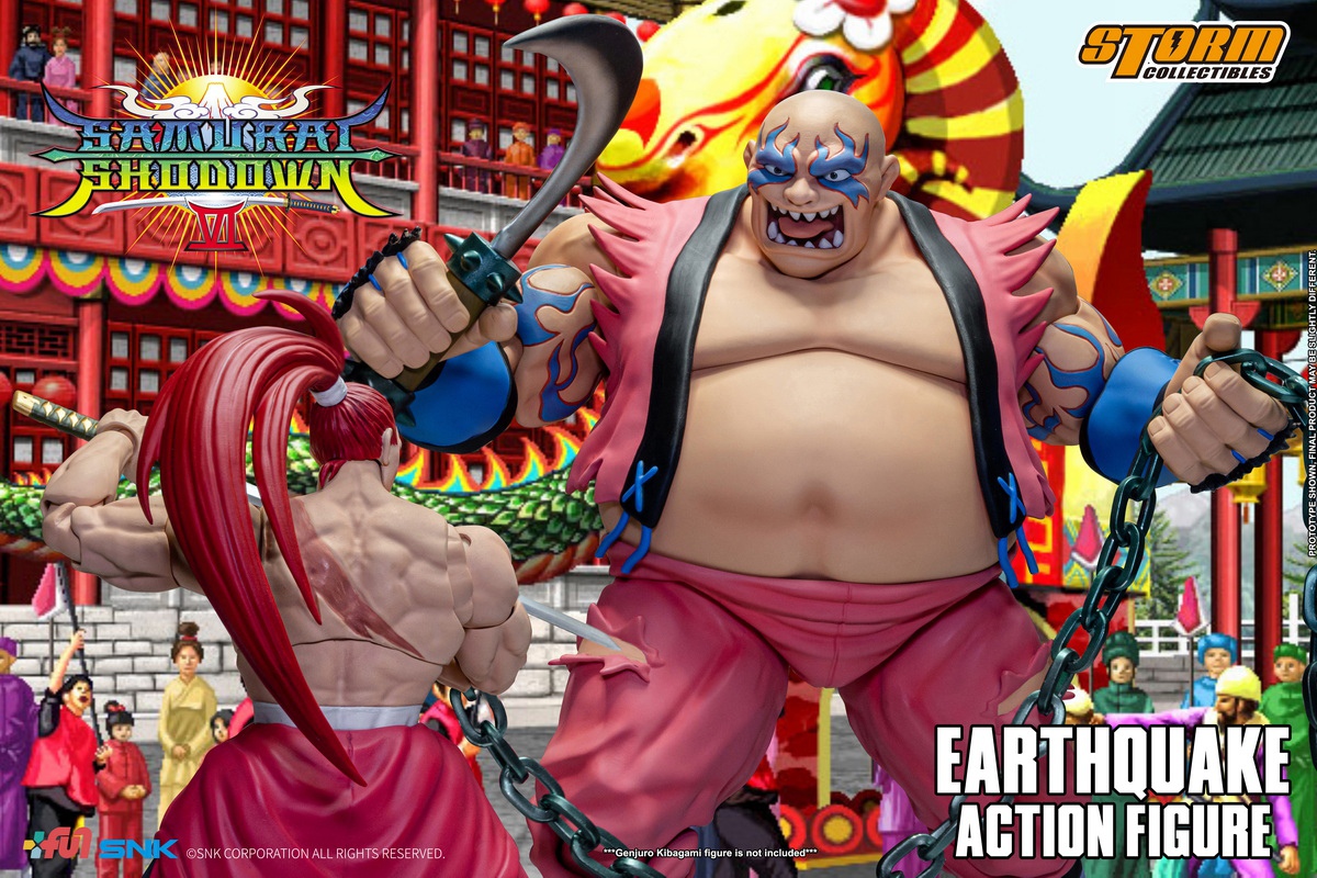 [สั่งจอง]Storm Toys SNSS05 1/12 : Samurai Shodown VI EARTHQUAKE