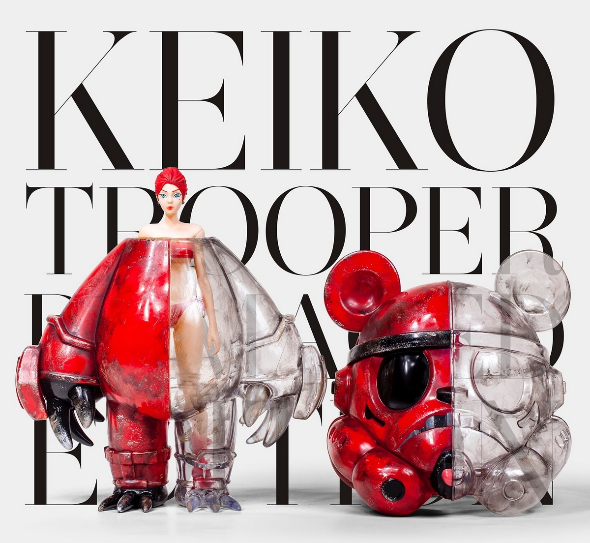 [สั่งจอง] FOOL'S PARADISE X ZCWO FP021 : "KEIKOTROOPER" DAMAGED RED EDITION (38cm)