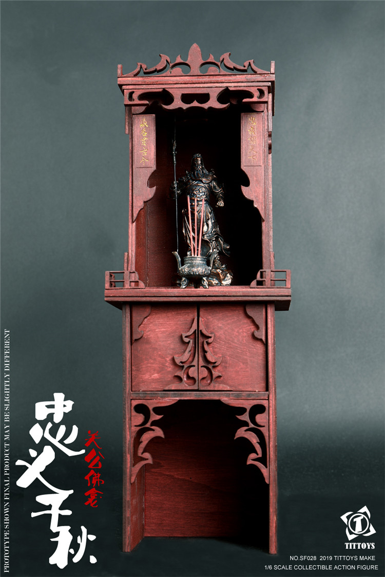 [สั่งจอง] TITTOYS 1/6 SF027/SF028 Guan Gong Buddhist Temple Standard/Deluxe Ver.