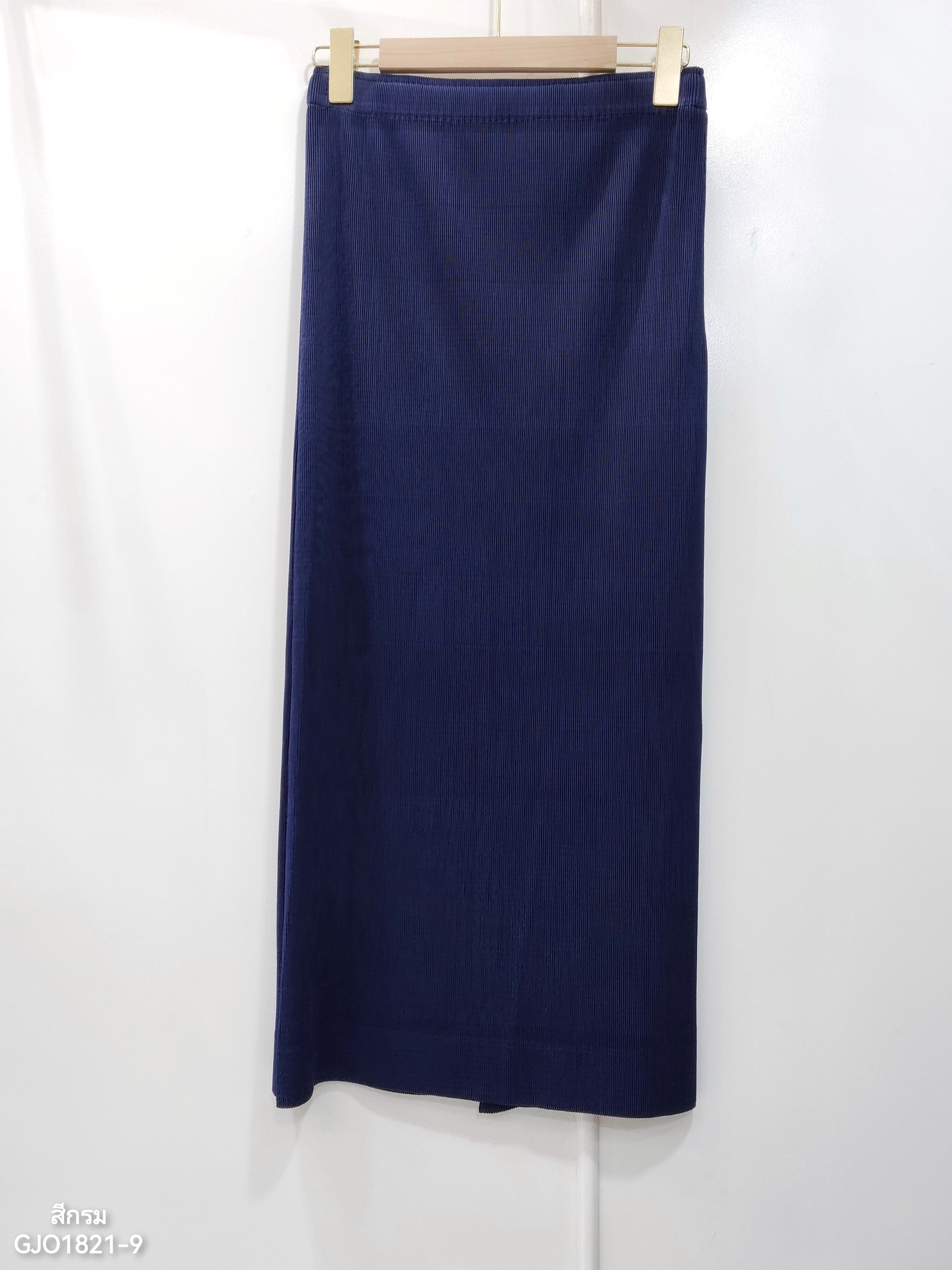 ยาว 34 นิ้ว 2MUAY รุ่น GJO1821-9 กระโปรงพลีทคุณภาพ DOUBLE LAYER PLEATED SKIRT 14 สี FREE SIZE