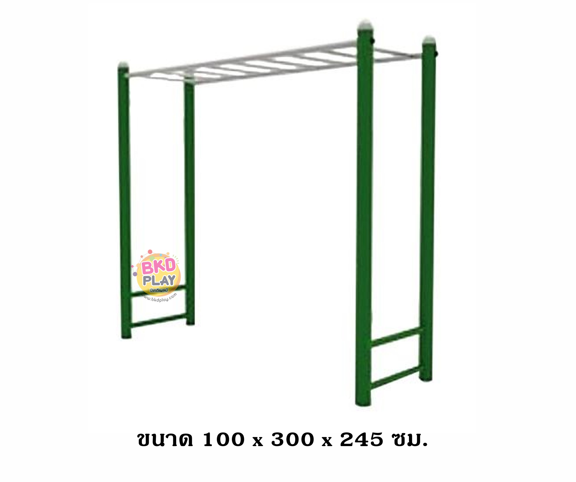 เครื่องออกกำลังกายกลางแจ้ง ชุดอุปกรณ์ บริหารแขน หน้าอก หัวไหล่ แบบบาร์โหน เหนือศรีษะ สำหรับผู้ใหญ่ เด็กโตเล่นได้ ลานกีฬา อเนกประสงค์ สนามกีฬา ผลิตในไทย 10-20 วัน