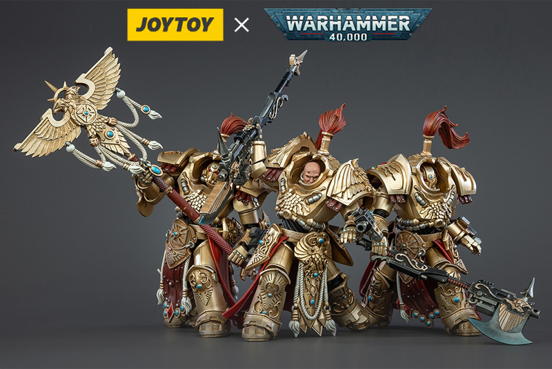[สั่งจอง] JOYTOY 1/18 Warhammer 40K : Adeptus Custodes