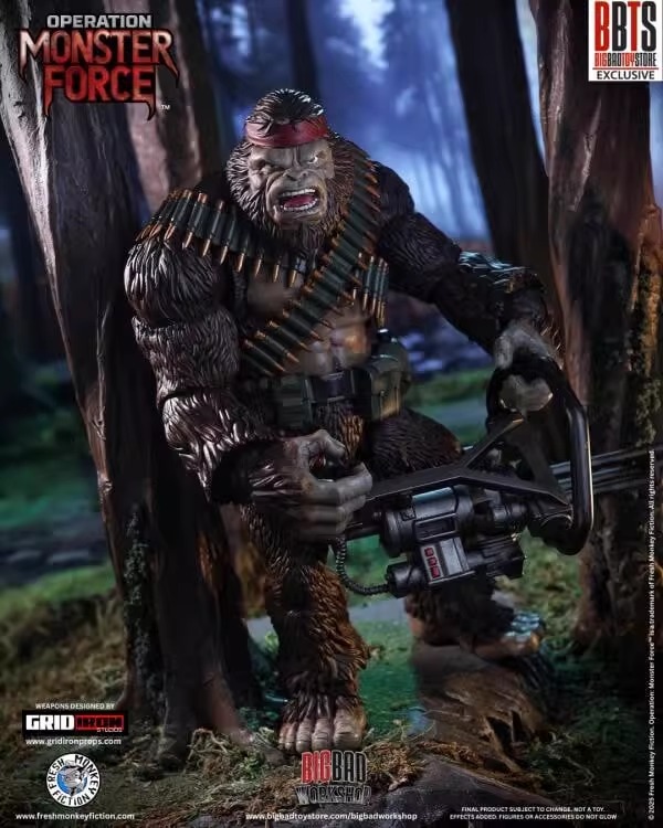 [สั่งจอง]FRESH MONKEY FICTION : Operation: Monster Force 3 Wave – Chatsworth (8นิ้ว)