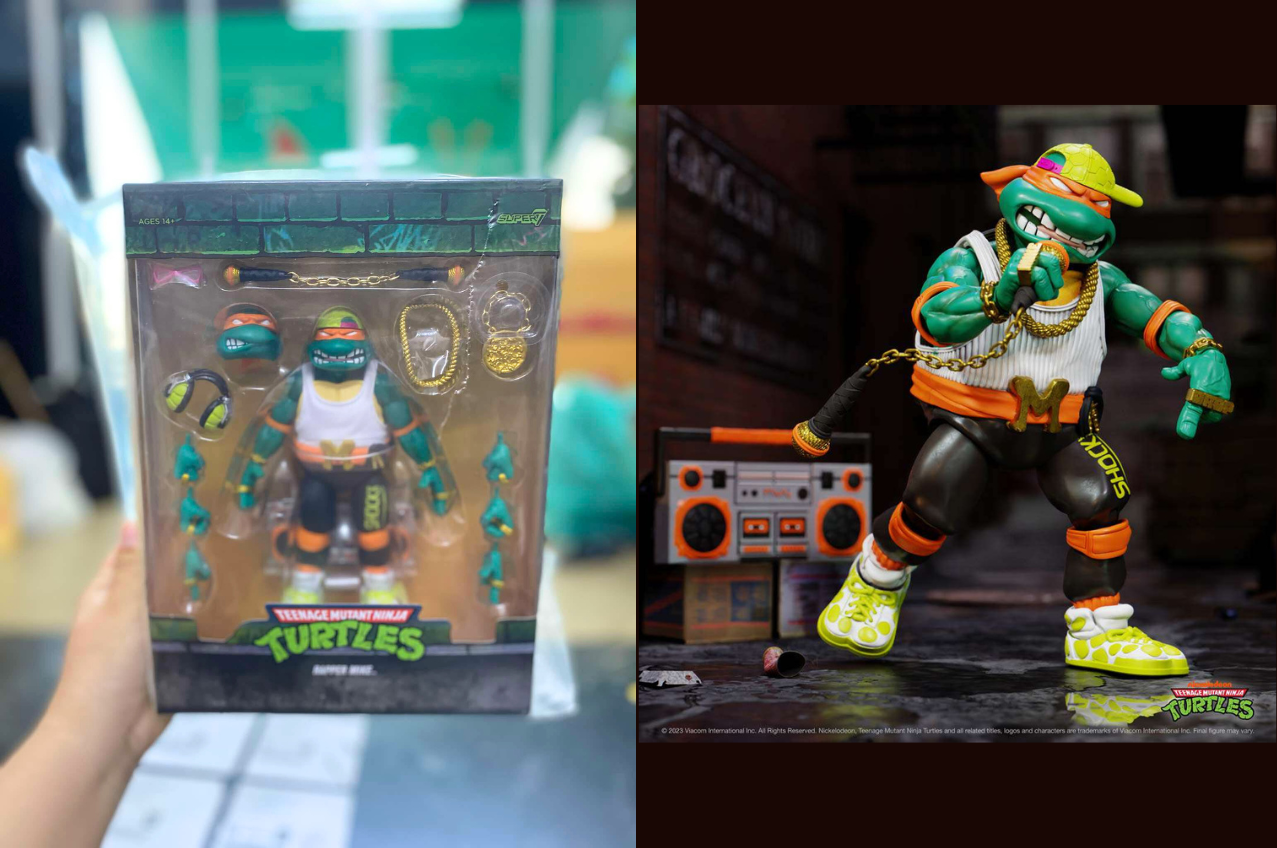 [พร้อมส่ง] Super7 : Teenage Mutant Ninja Turtles ULTIMATES! Wave 11 - Rapper Mike
