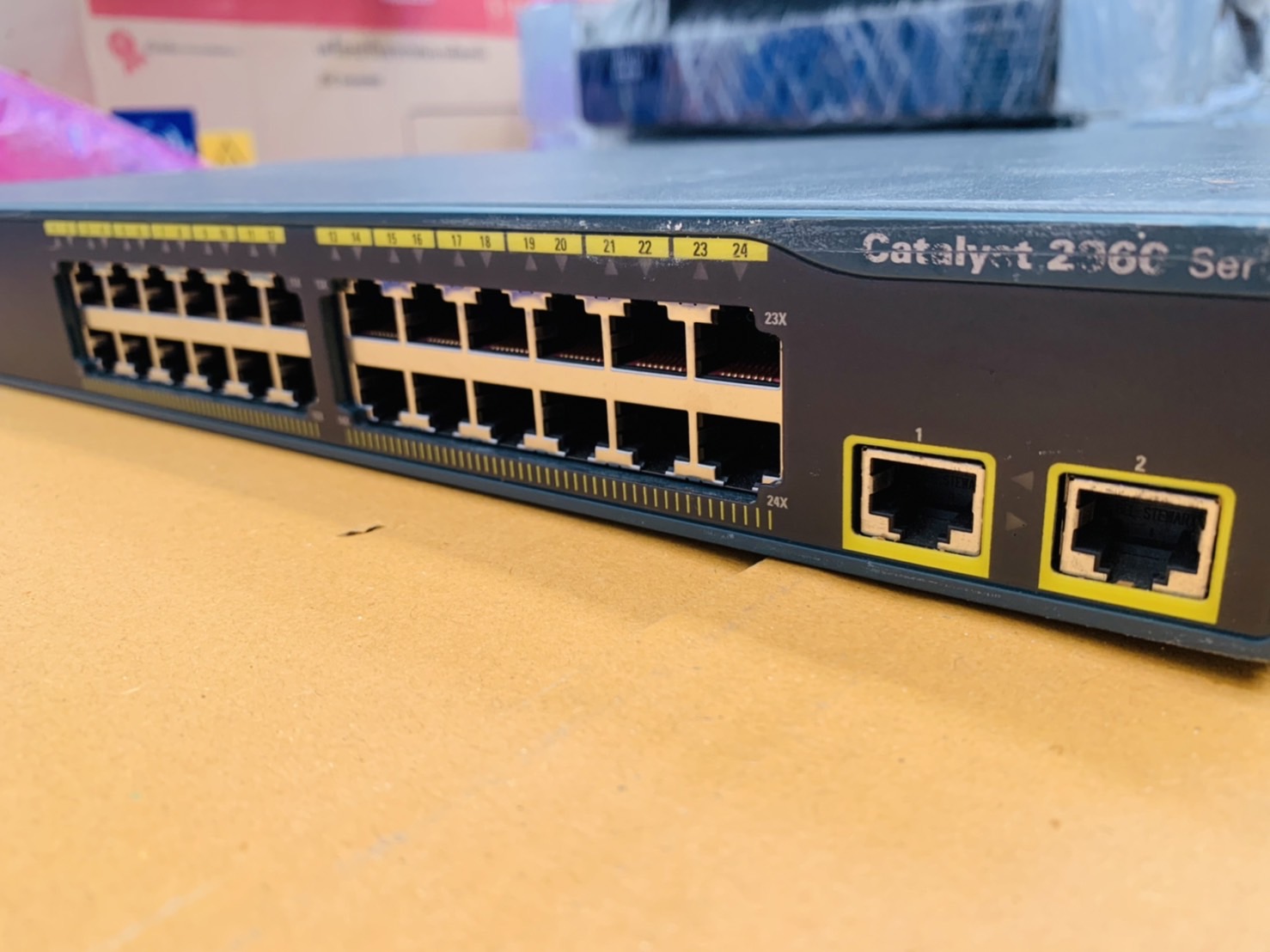 สวิตซ์ Cisco Catalyst 2960 Switch 24 Port [WS-C2960-24TT-L]