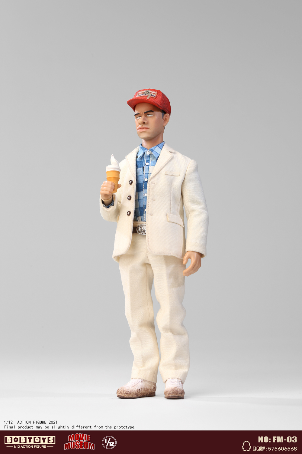 BOBTOYS The Good Man Mr.Gan 1/12 アクションフィ BOBTOYS 1/12 FM-03B Movie Museum Forrest Gump The Good Man