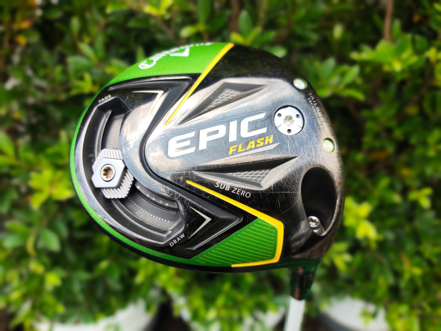 Driver Callaway EPIC FLASH ก้านพรีเมี่ยม FUJIKURA ATMOS 6X องศา 9 ไขปรับได้ หลายจุดมาก