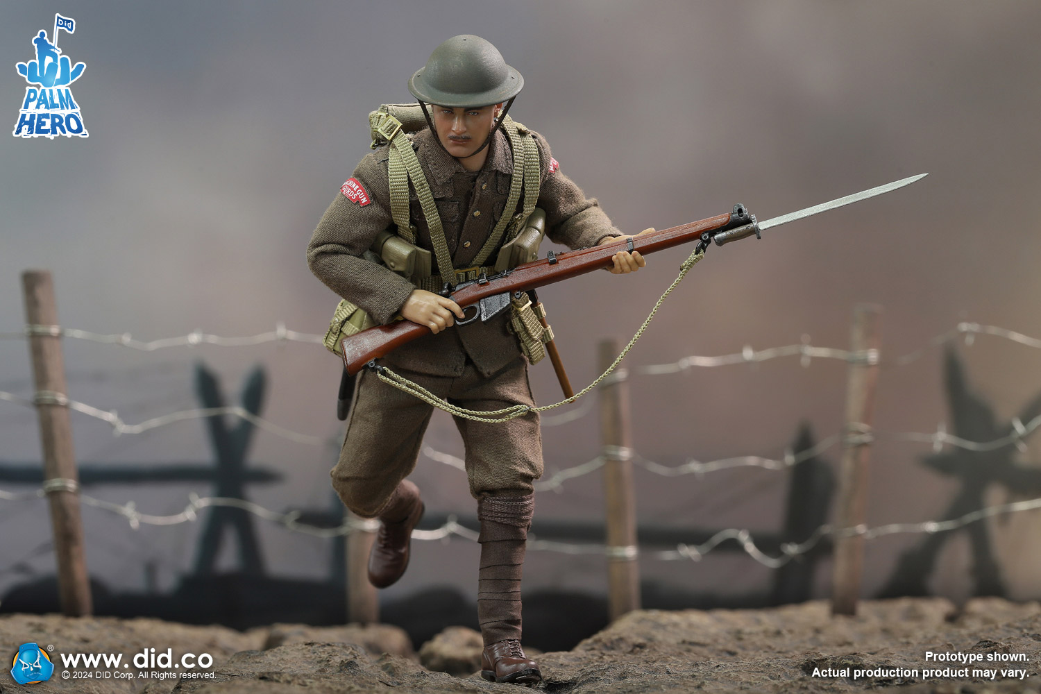 [สั่งจอง]DID XB80028 1/12 : WWI British Infantry - Albert Brown