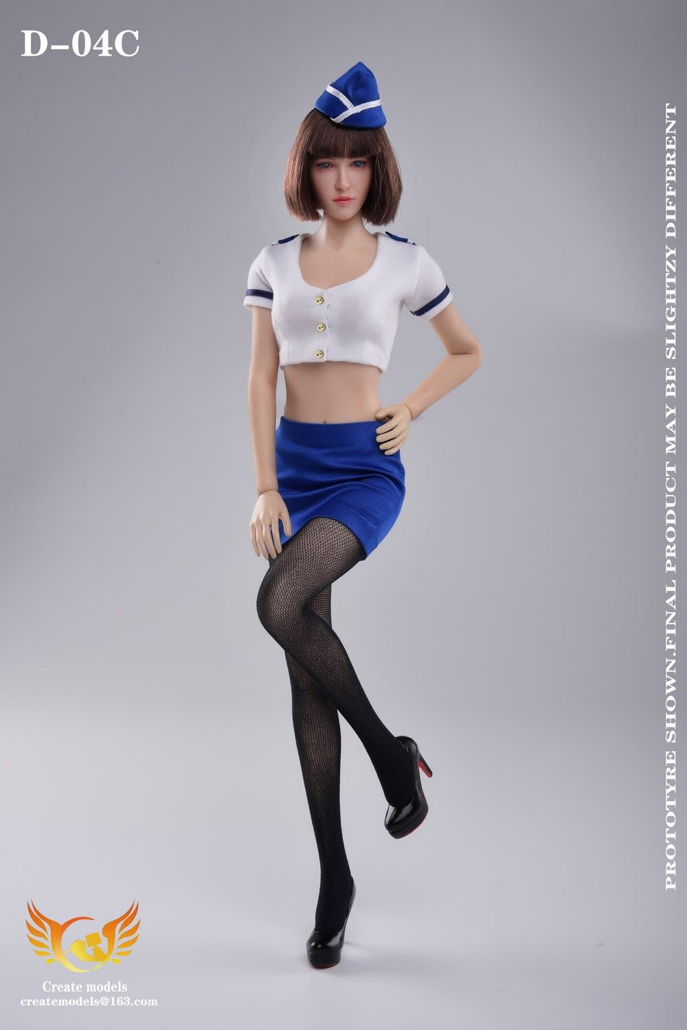 [สั่งจอง]Createmodels D-04A/B/C 1/6 : Sexy Costume suit