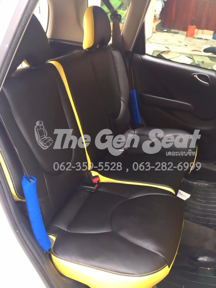 เบาะหนังฮอนด้าแจ๊สGD โฉมปี2002-2007