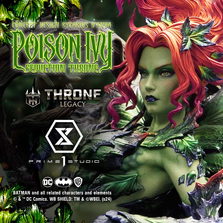 [สั่งจอง]Prime 1 Studio : Poison Ivy Seduction Throne (Concept design by Carlos D'Anda)