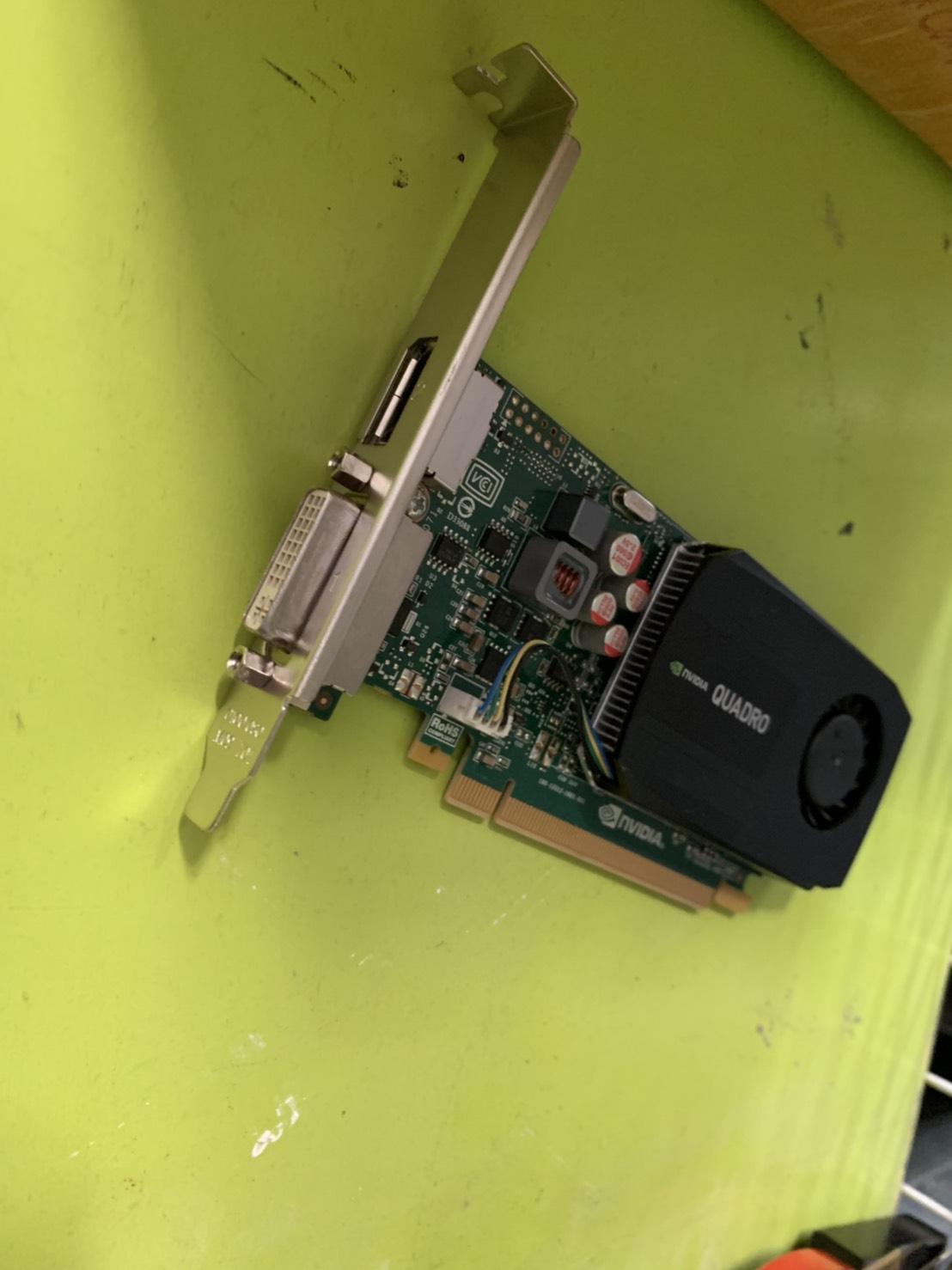 NVIDIA Quadro K600 1GB DDR3 PCI-E Workstation Video Graphics (ขายาว)