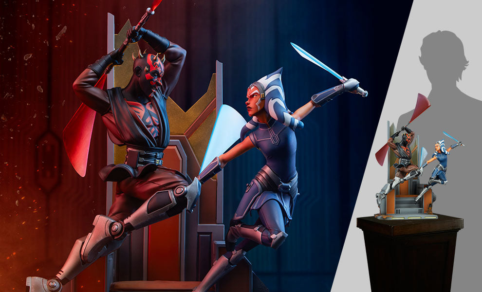 [สั่งจอง]Sideshow Collectibles 200619 : Ahsoka Tano VS Darth Maul