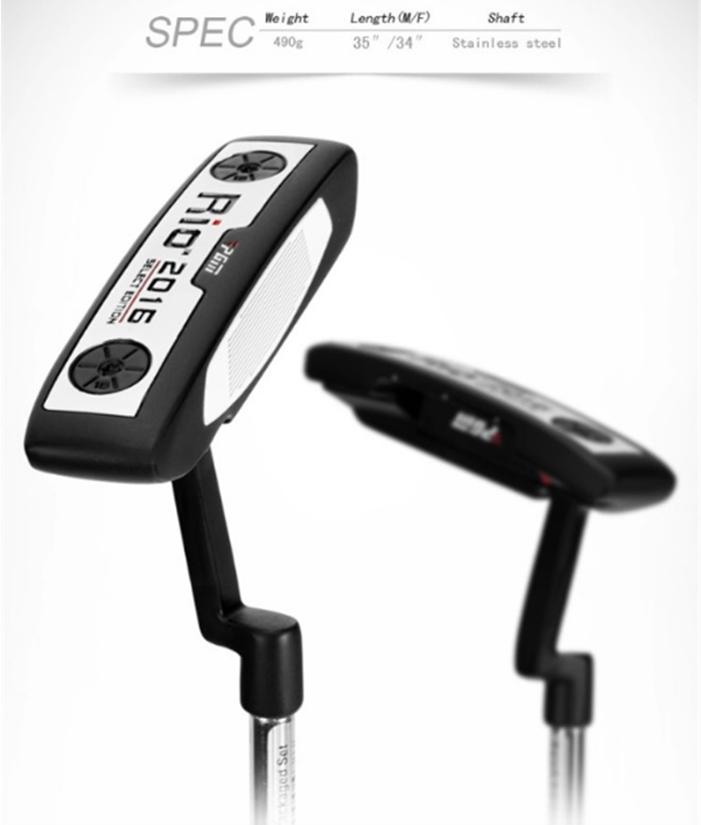 PUTTER PGM TUG002 ดีไซน์สปอร์ต เท่มาก สีดำ หน้าสัมผัสนุ่มและเกาะไลน์มาก