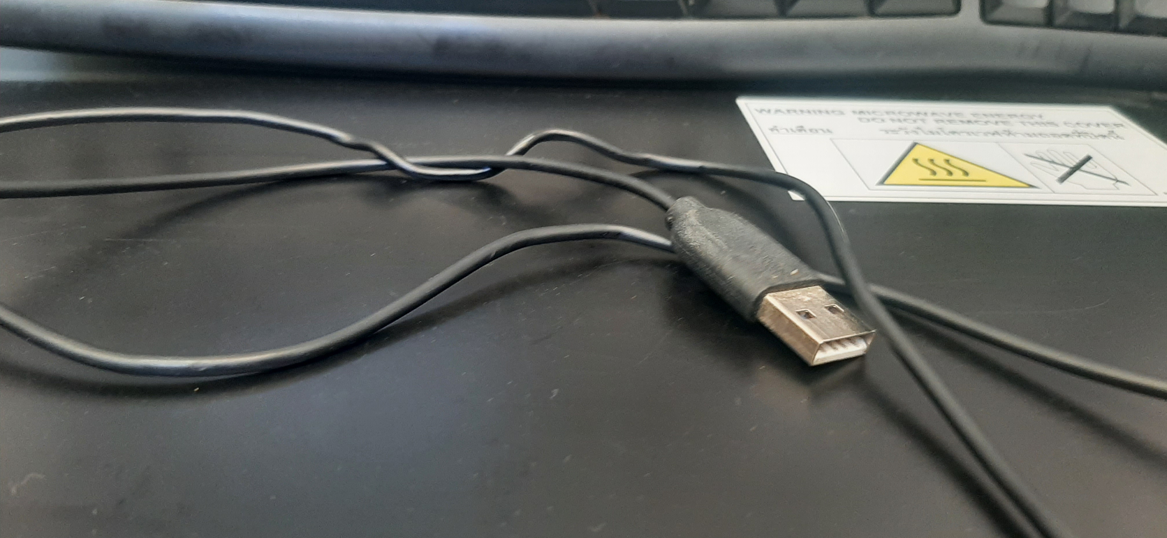 Keyboard Thai มีสาย Logitech USB Keyboard K120 มือสอง สภาพดี ประกันร้าน 7 วัน