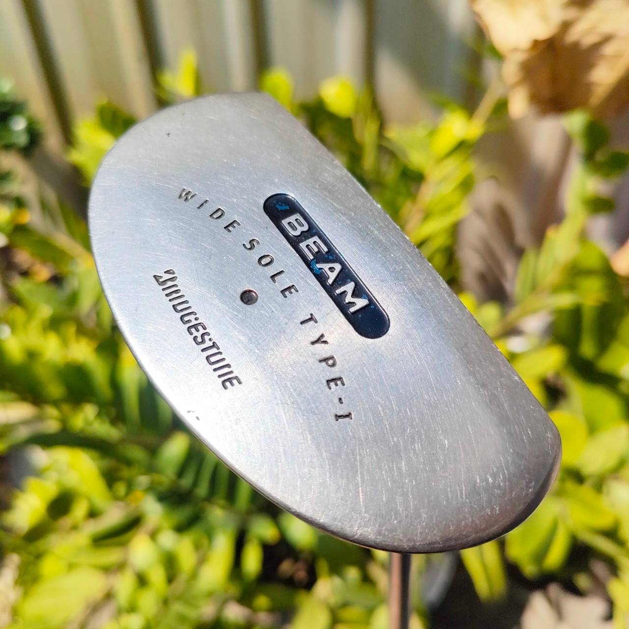 PUTTER BRIDGESTONE BEAM ความยาว 34 นิ้ว ทองมอลเล็ต พัตต์ง่าย หน้ากว้าง ชดเชยสูง ไม้กอล์ฟพรีเมี่ยมมือสอง ของแท้ By NakaraLuxurious