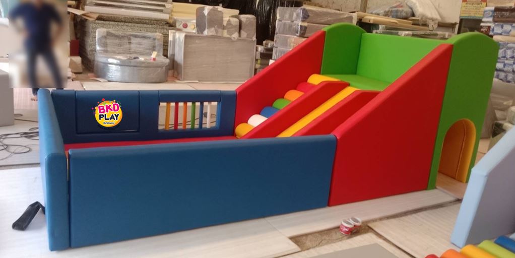 บ้านบอลคิดส์คลับ ชุดผจญภัยปีนป่าย บ้านบอลโครงไม้ บ้านบอลเด็กไต่ผาและสไลด์ แถมลูกบอล2300ลูก, บ้านบอลโครงไม้บุฟองน้ำหนังนุ่มนิ่ม หนัง soft play, indoor playground ของเล่นเสริมพัฒนาการ รับสั่งทำ บ่อบอล ห้องบอล ตามขนาด หนัง soft play, indoor playground ของเล่