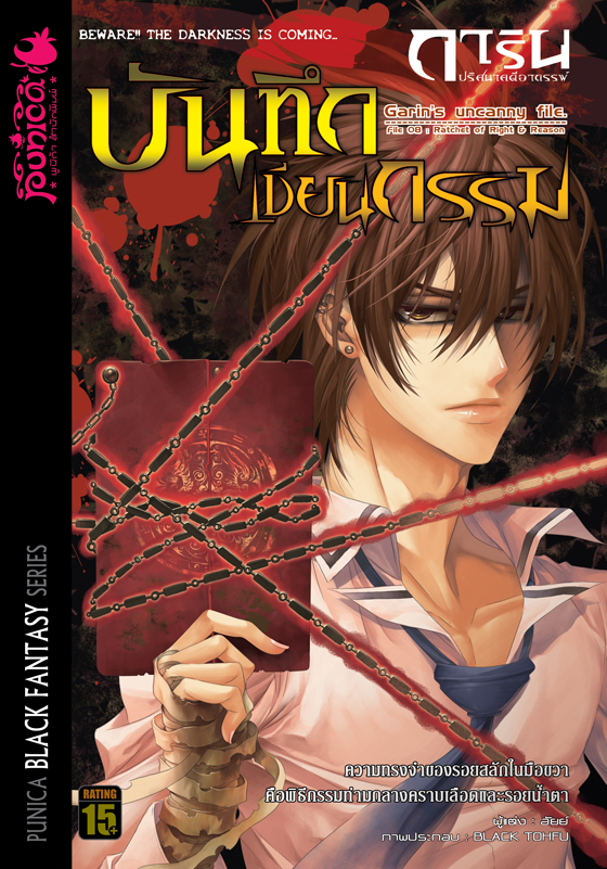 หนังสือนิยาย การิน ปริศนาคดีอาถรรพ์ เล่ม 8 ตอน บันทึกเขียนกรรม