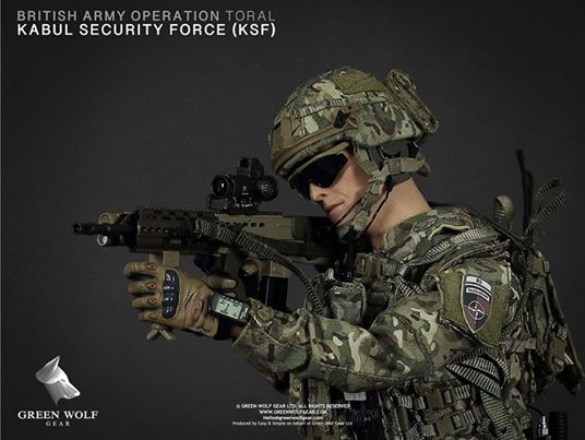 [สั่งจอง] EASY& SIMPLE 1/6 Green Wolf GWG 009 BRITISH ARMY (OP TORAL) AFGHANISTAN KSF