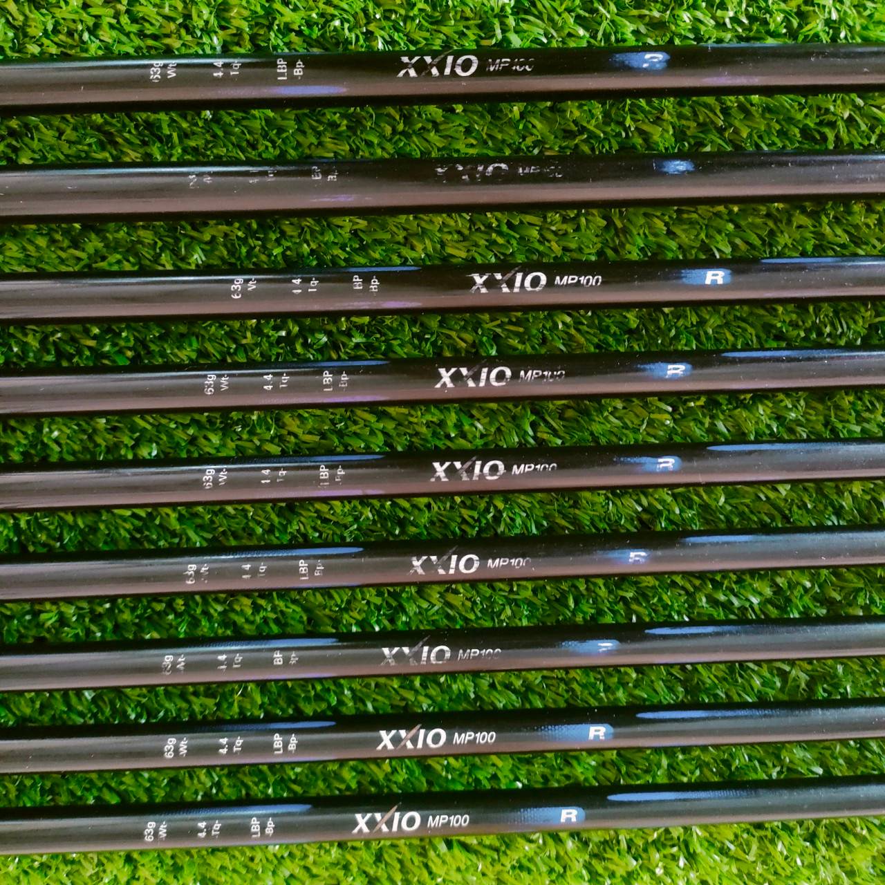 ชุดเหล็ก XXIO TOUR SPECLAL CLAW UNDER CUT มีเหล็ก 4-9 เเละ PW AW SW ก้าน XXIO MP100 FLEX R ไม้กอล์ฟมือสอง ของแท้ BY NakaraLuxurious