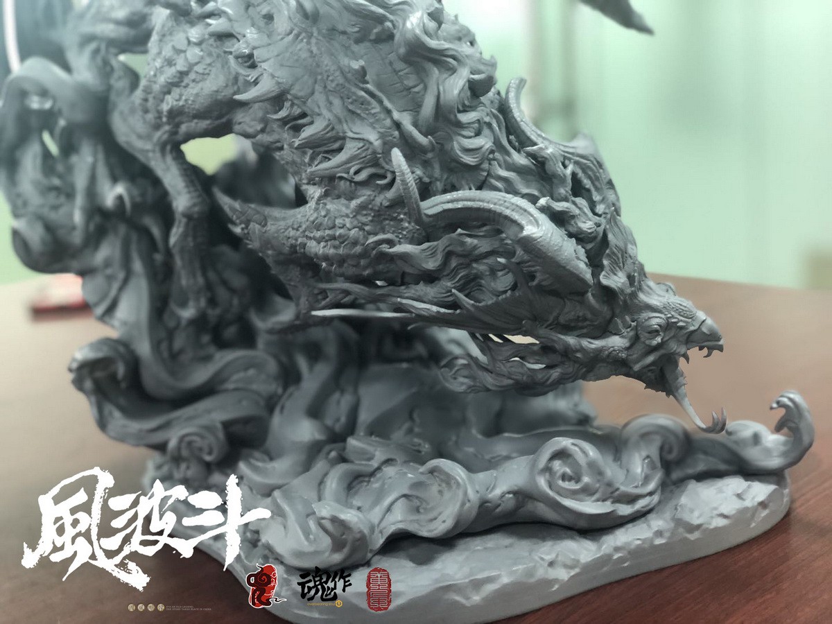 [สั่งจอง]Jindouyun Studio x O-Soul : Auspicious Beast - Storm Fighting