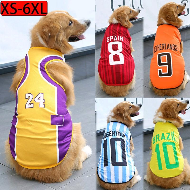พร้อมส่งไทย เสื้อกล้ามกีฬา ️ สุนัขพันธุ์ใหญ่ เสื้อหมาใหญ่