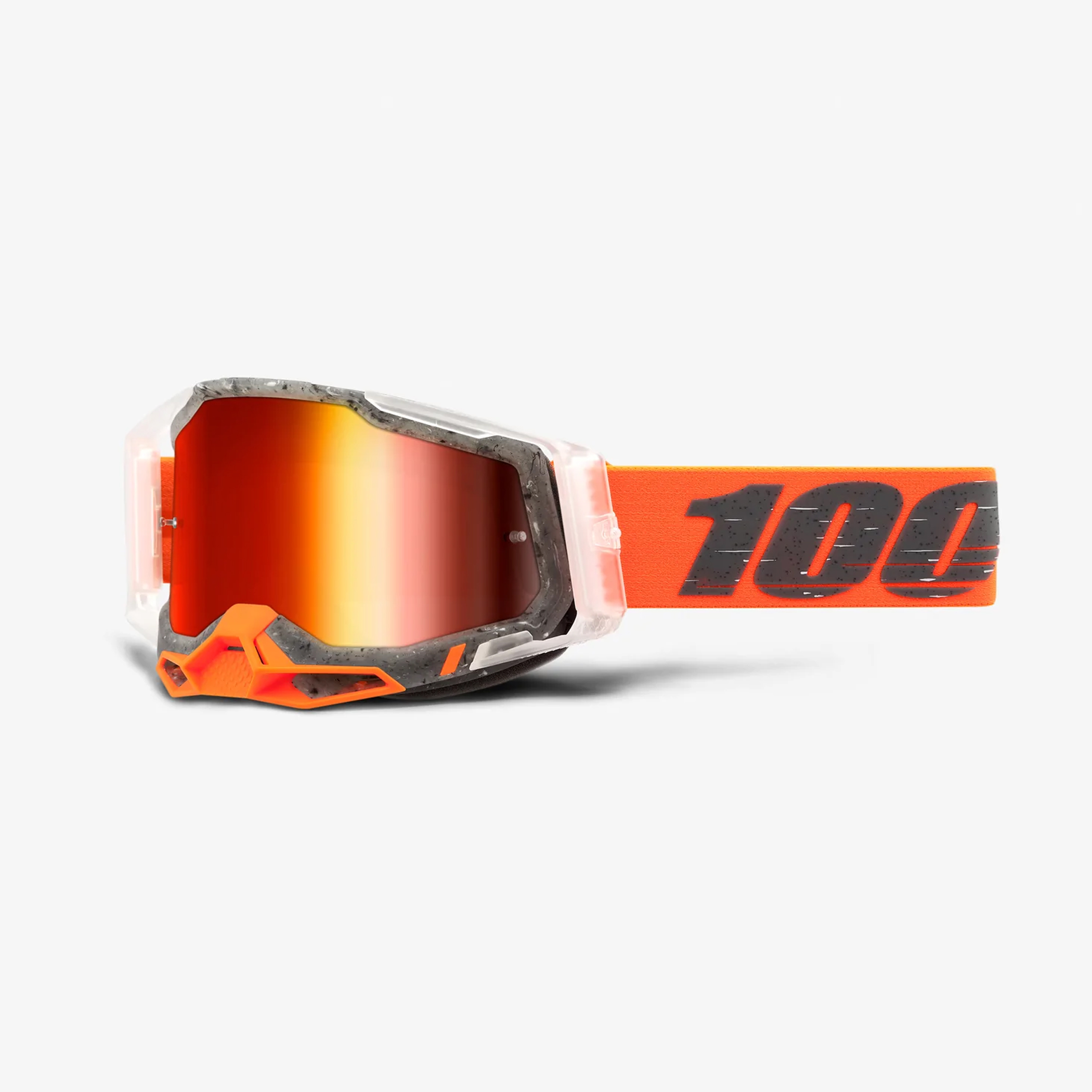 แว่น 100% RACECRAFT 2 Goggle - Schrute Mirror Red Lens