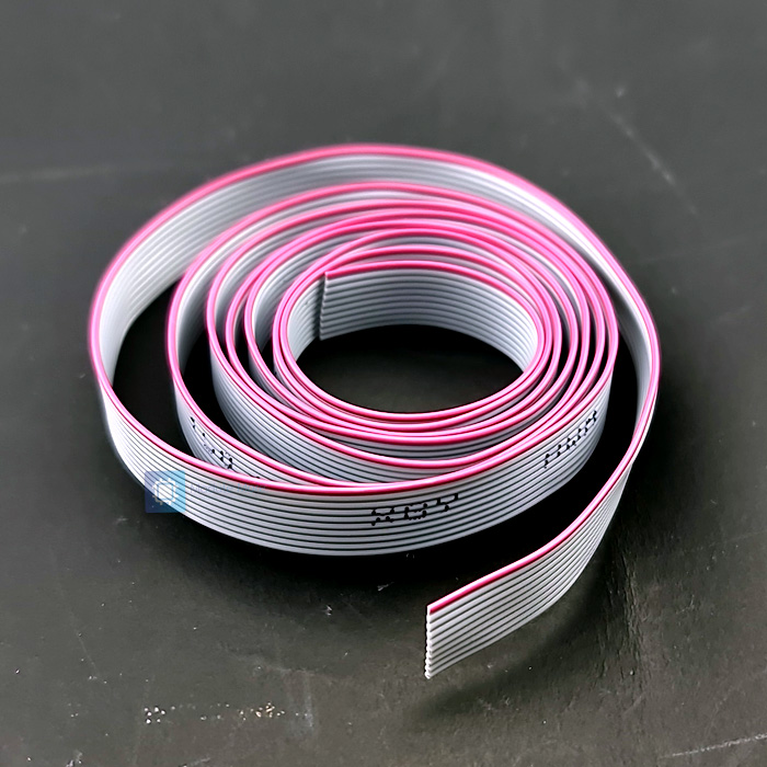 สายแพสีเทา 10เส้น ระยะ1.00mm ยาว 1m Gray cable 1.0MM line pitch AWM2651 cable