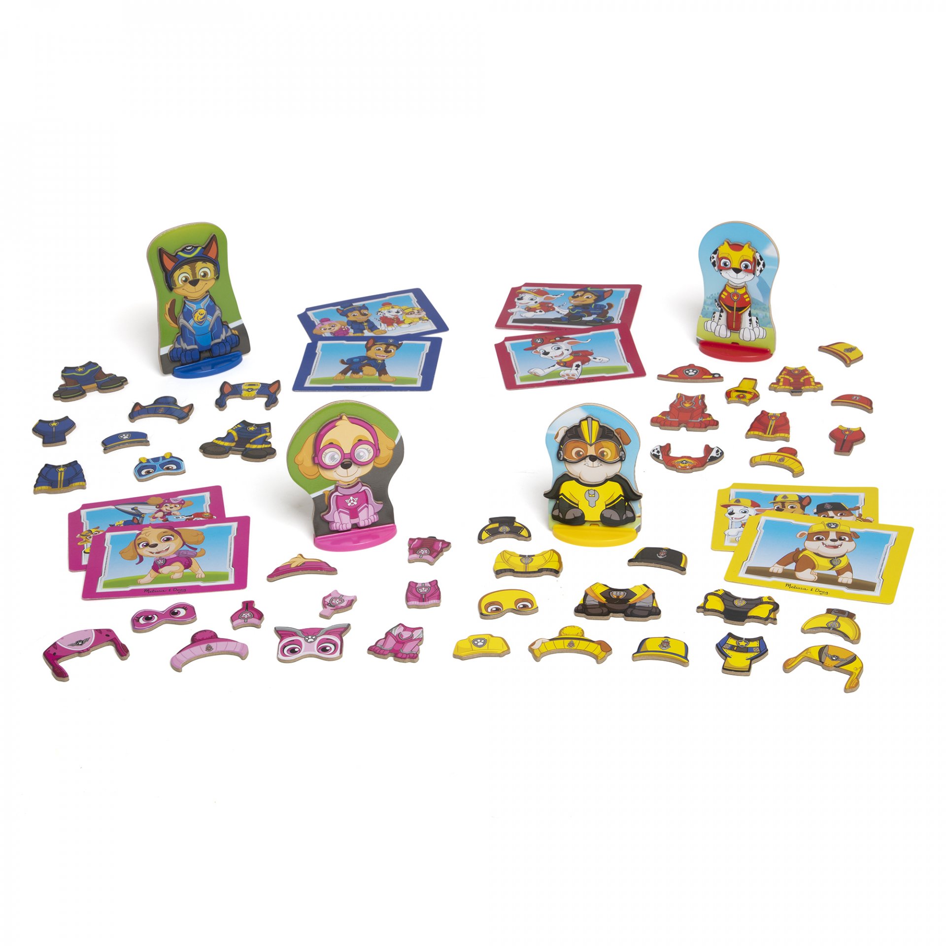 แต่งตัวแม่เหล็ก 48 ชิ้น Melissa & Doug X PAW Patrol Magnetic Pretend Play