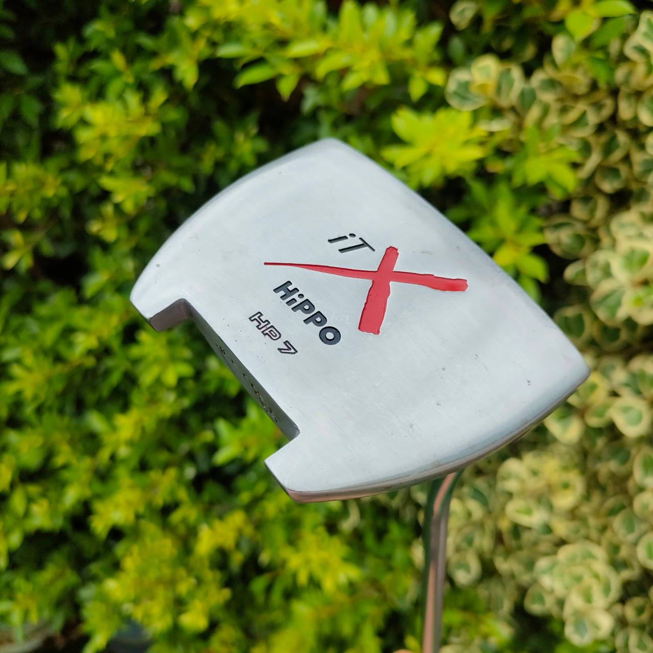 PUTTER HIPPO iT X HP 7 ความยาว 35 นิ้ว ** กริฟเสื่อมสภาพ ** รุ่นนี้น้ำหนักดีมากๆ บล๊านซ์ และชดเชยความผิดพลาดได้ สูงสุด ไม้กอล์ฟมือสอง ของแท้ BY NakaraLuxurious