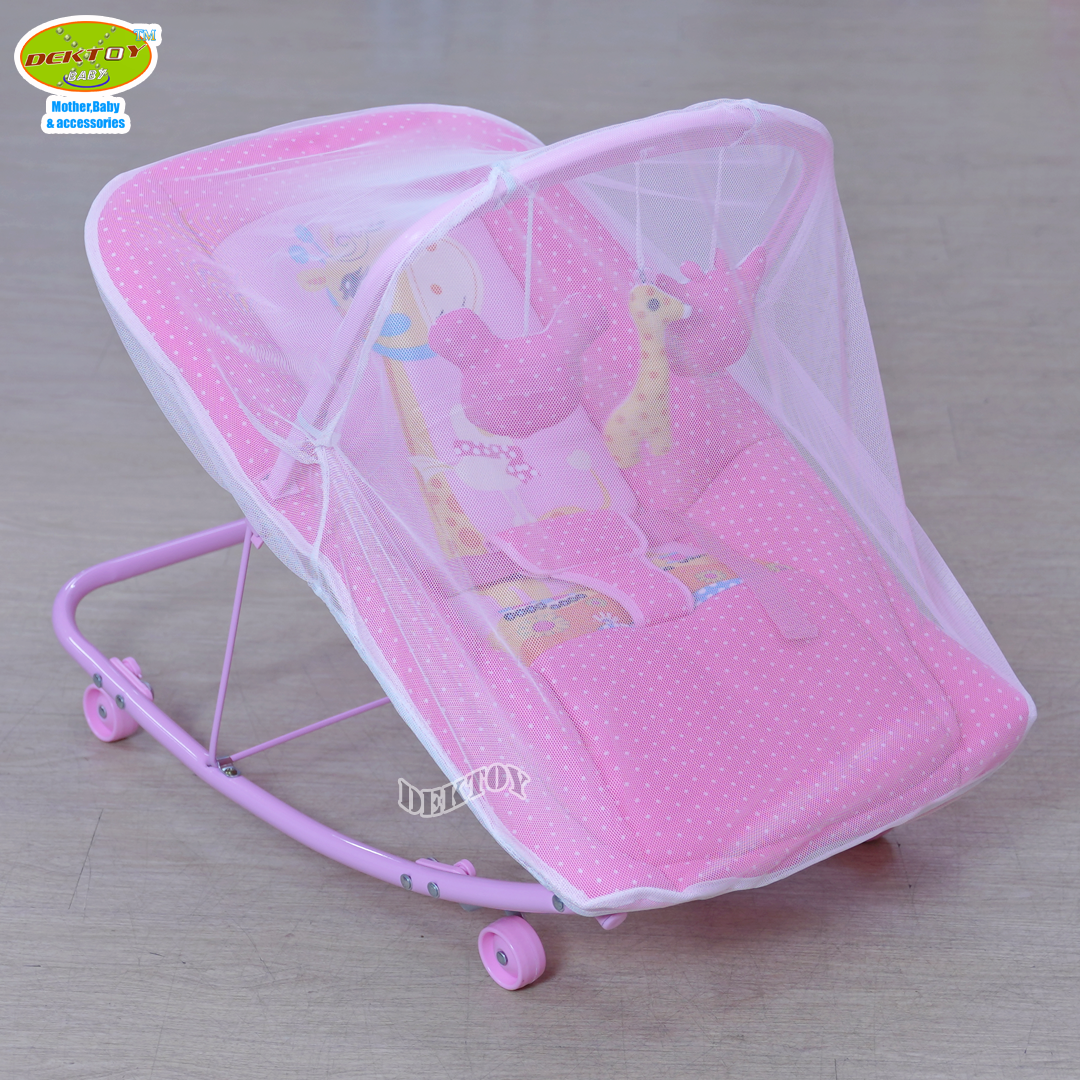 Cradleworld เครเดิล เวิลด์ เปลโยกเด็กมีมุ้ง มีของเล่น C152