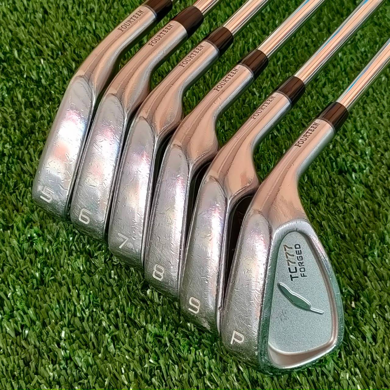 ชุดเหล็ก FOURTEEN TC777 เหล็ก FORGED CAVITY JAPAN เหล็กคุณภาพสูงสุดจากญี่ปุ่น