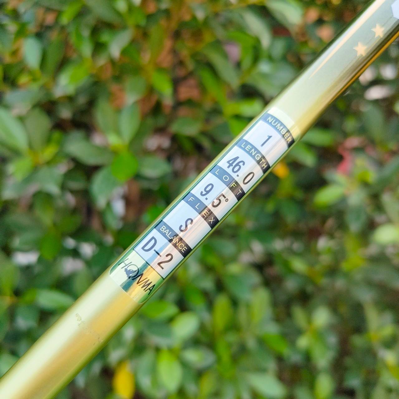 DRIVER HONMA BERES S-06 องศา 9.5 ก้าน ARMRQ X FLEX S ** ก้านระดับ 2 ดาว **