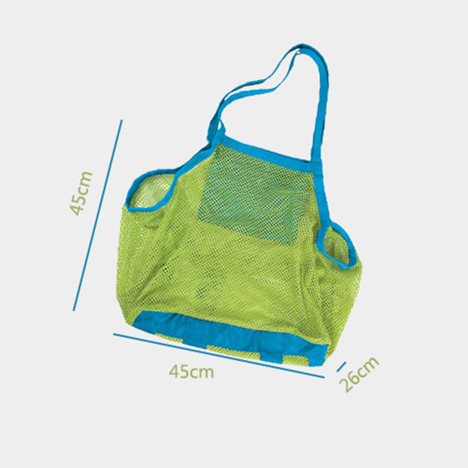 กระเป๋าตาข่ายพับได้ มี2สี S-24x24cm/L-45x30x45cm พับเก็บได้ ใส่ของ ใส่ของเล่น