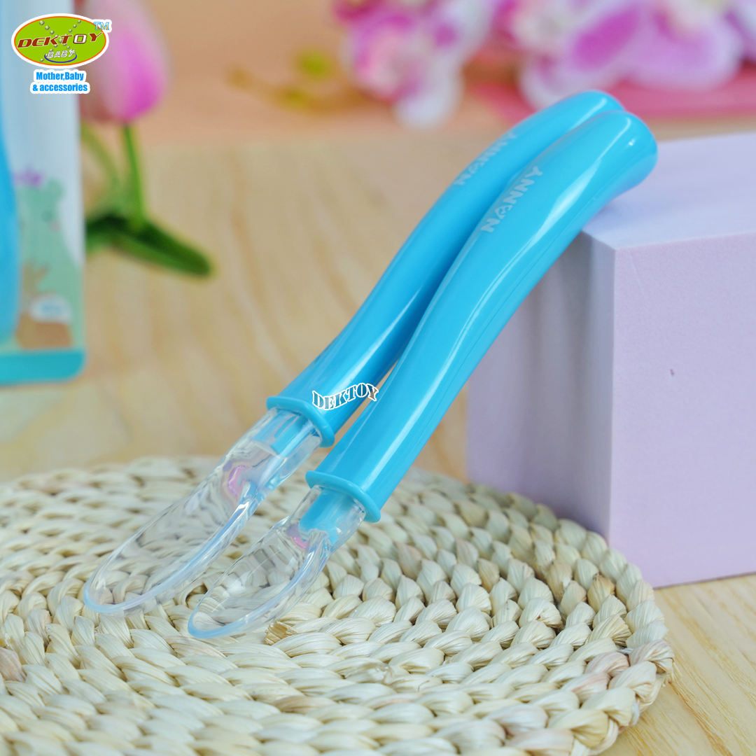 Nanny แนนนี่ ช้อนป้อนอาหารทารกปลายนิ่มซิลิโคน N5733