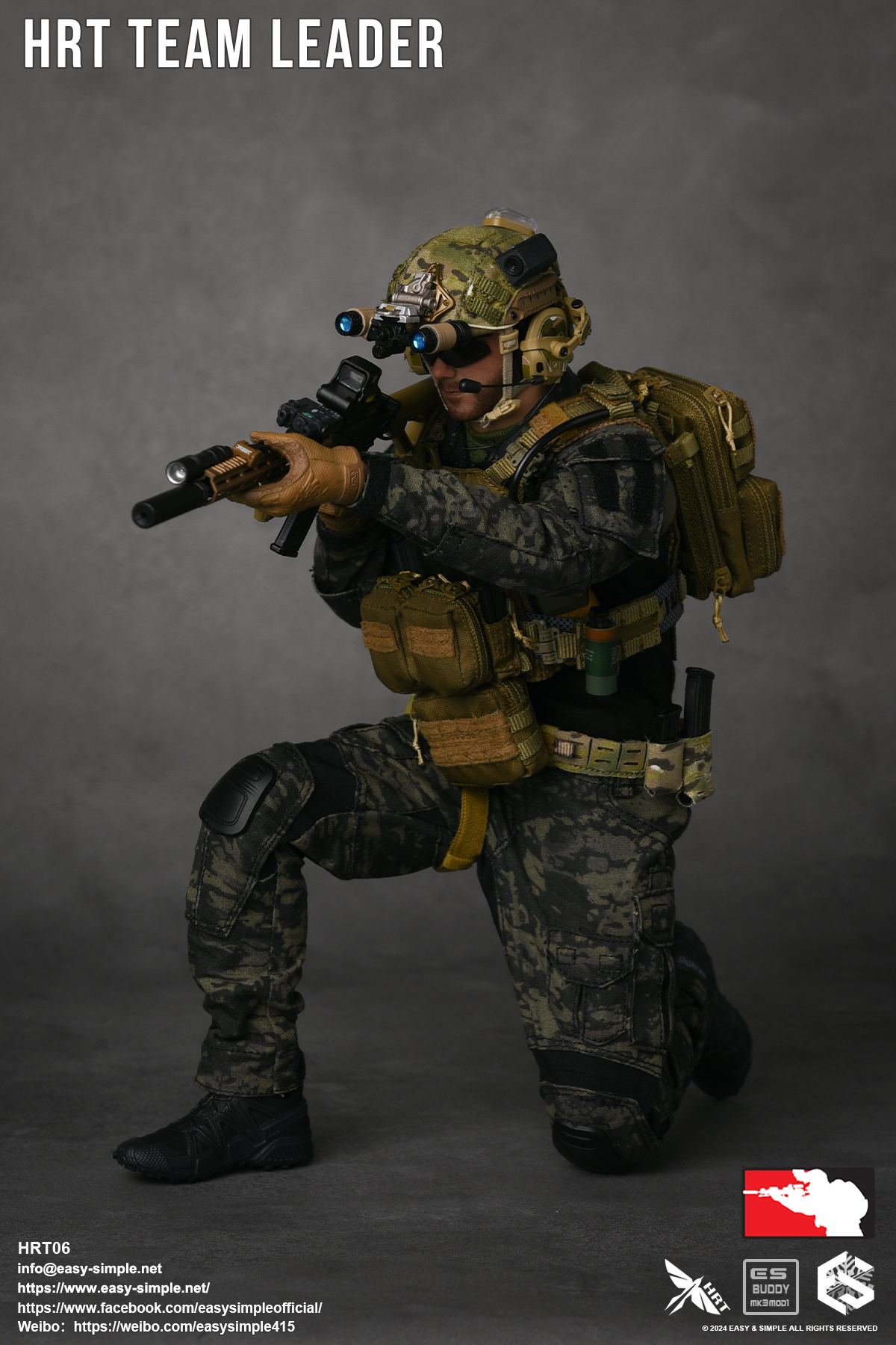 [สั่งจอง]Easy&Simple HRT06 1/6 : HRT TEAM LEADER