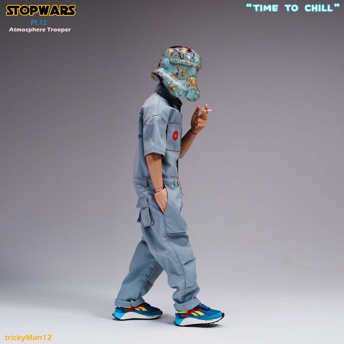 [พร้อมส่ง]trickyMan12 1/6 : STOPWARS Atmosphere Trooper Set -Pt.12