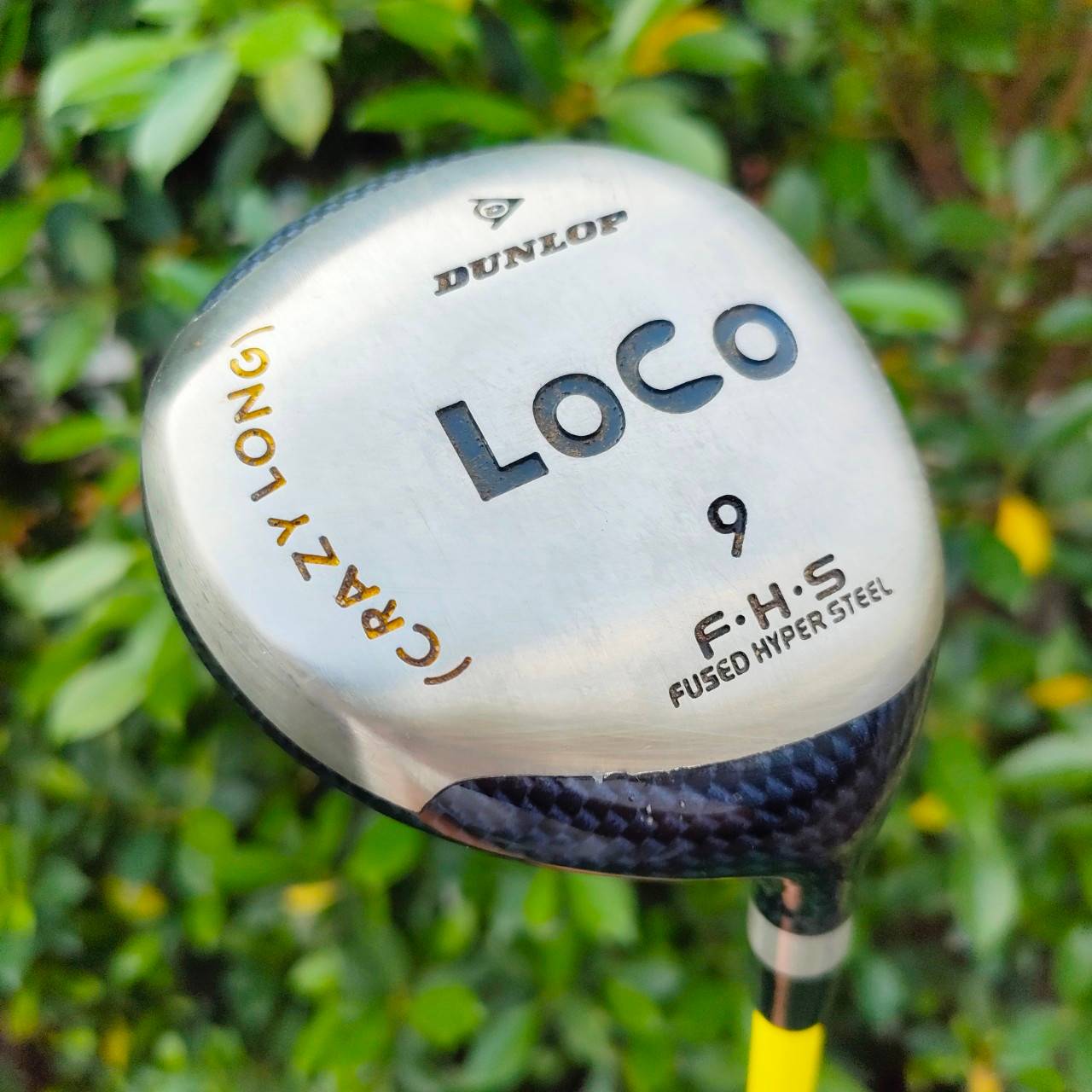 FW9 DUNLOP LOCO F.H.S ก้าน HARRISON FLEX R หัว เคฟล่า สีสวยมาก