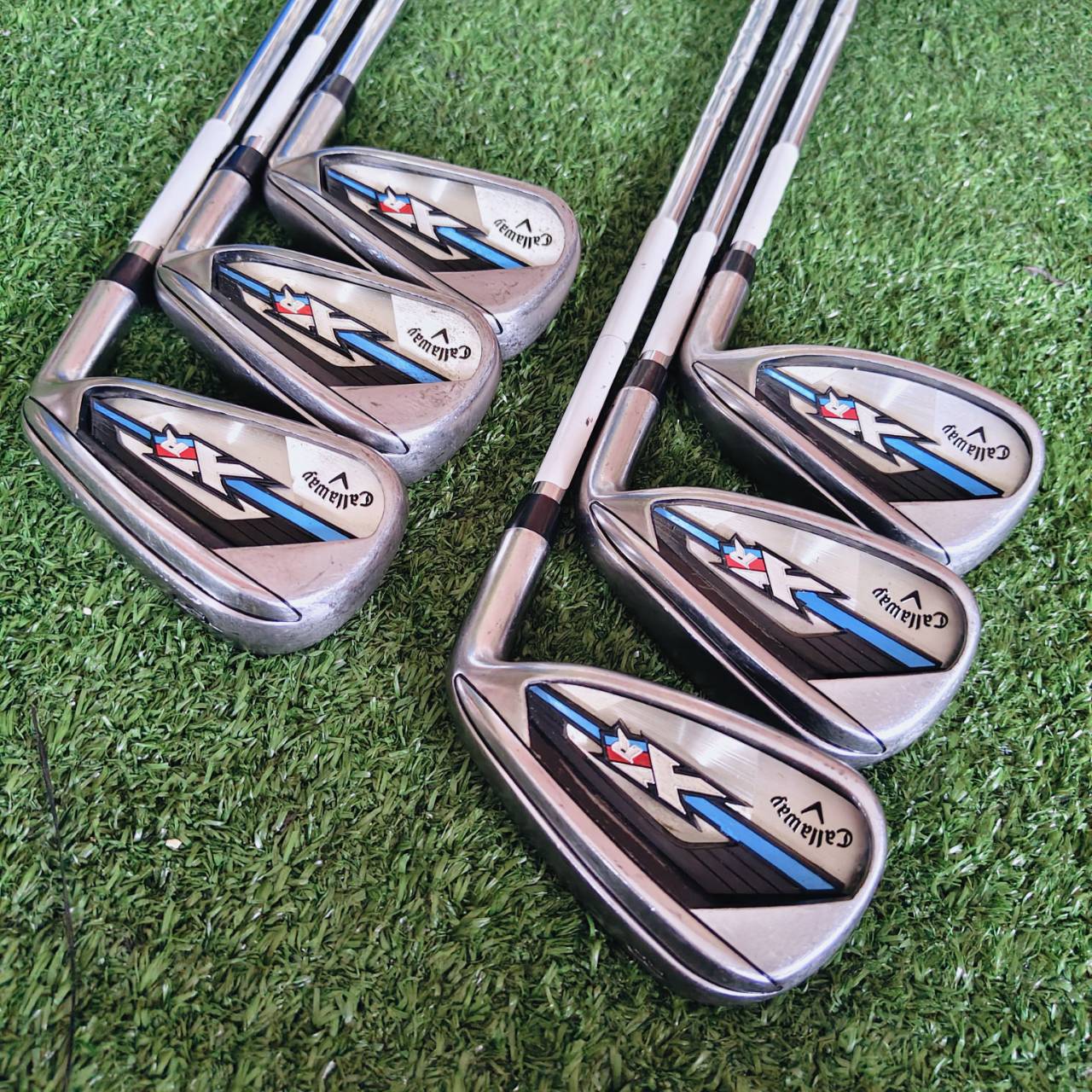 ชุดเหล็ก Callaway XR OS เทคโนโลยี 360 Face Cup เพิ่มความเร็วของลูกทั่วทั้งหน้าไม้ แม้ตีไม่กลาง