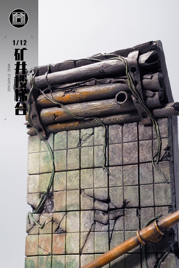 [สั่งจอง]mmmtoys M2206 1/12 : Mine Staircase