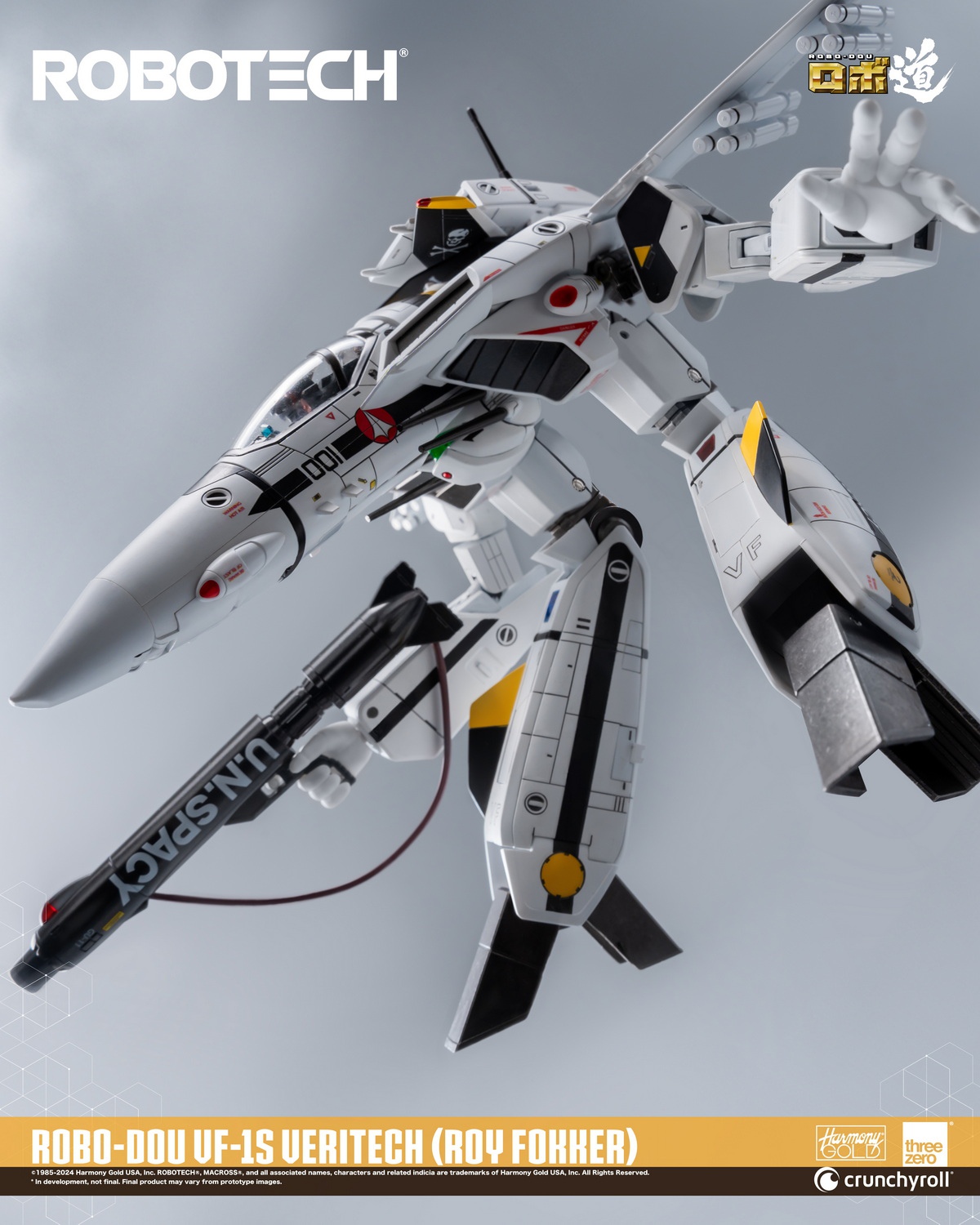 [สั่งจอง]Threezero 3Z03050W0 8" : Robotech ROBO-DOU ROBOTECH VF‐1S Veritech