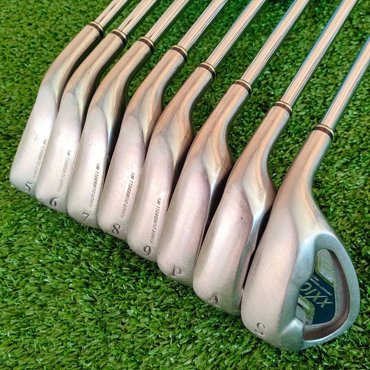 ชุดเหล็ก XXIO 6 IMPACT POWER MATCHING มีเหล็ก 5-9 เเละ PW AW SW ก้าน N.S.PRO 950GH FLEX S