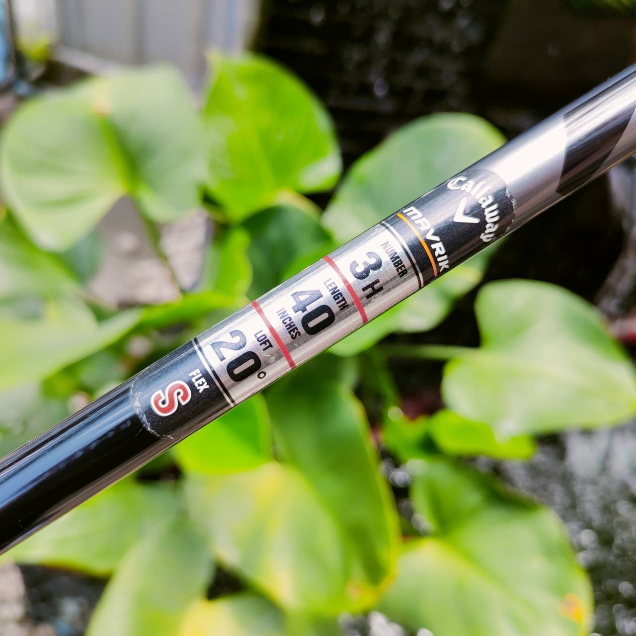 UT3 CALLAWAY MAVRIK องศา 20 ก้าน FUJIKURA FLEX S มี COVER เป็นการออกแบบโดย AI เป็นครั้งแรกใน HYBRID เพื่อความเร็วลูกกอล์ฟที่ดีที่สุด ไม้กอล์ฟพรีเมี่ยมมือสอง ของแท้ By NakaraLuxurious