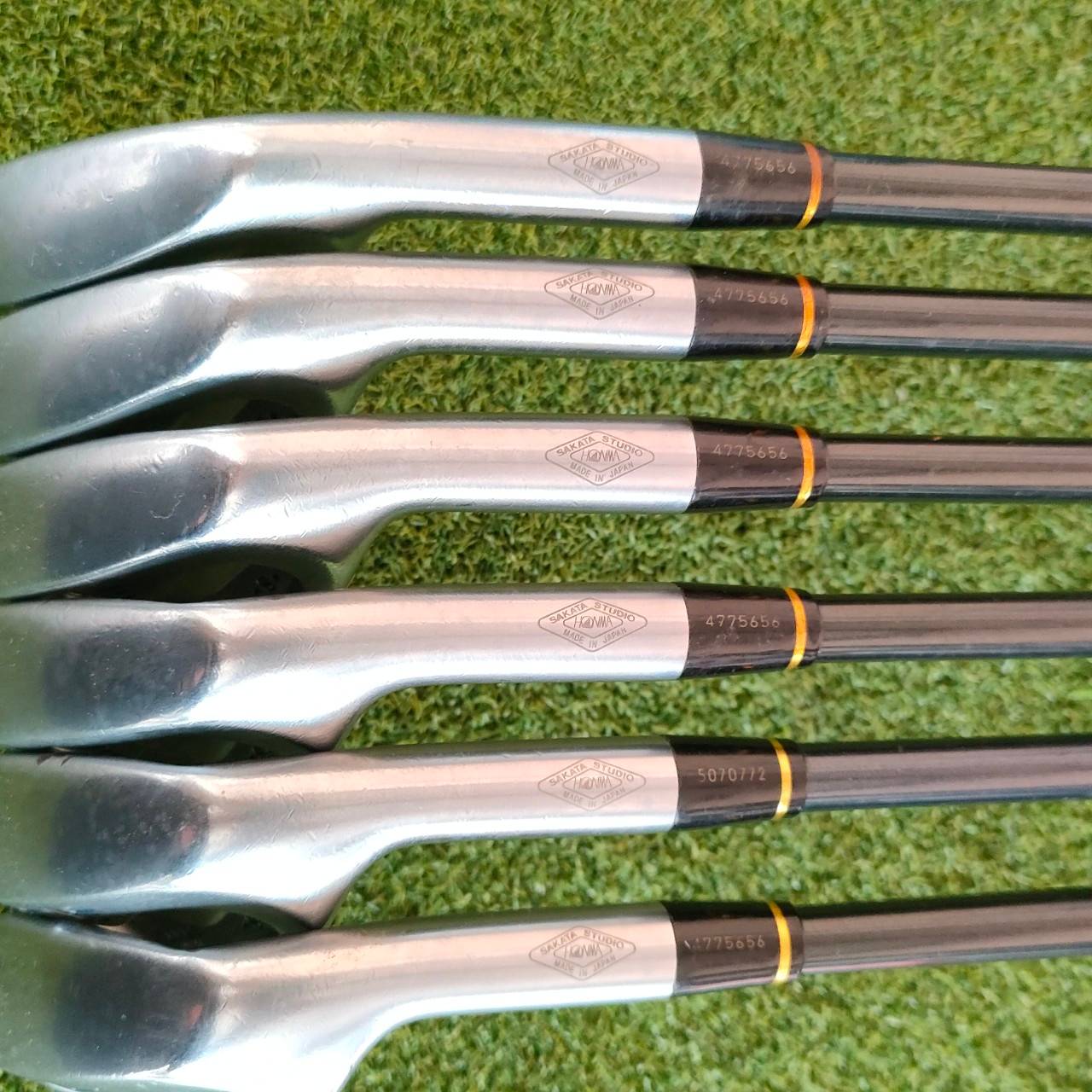 ชุดเหล็ก HONMA BERES TW901 มีเหล็ก 5-10 ทั้งหมด 6 ชิ้น ก้าน ARMRQ B62 ก้าน 1 ดาว