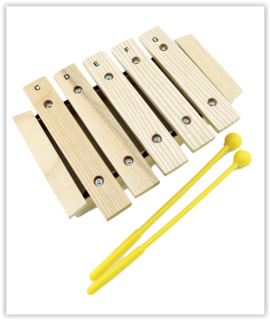 ระนาดไม้ 5 เสียง ,ของเล่นเสริมพัฒนาการ ,ของเล่นเสริมทักษะ,ของเล่นเด็ก, สื่อการสอนอนุบาล