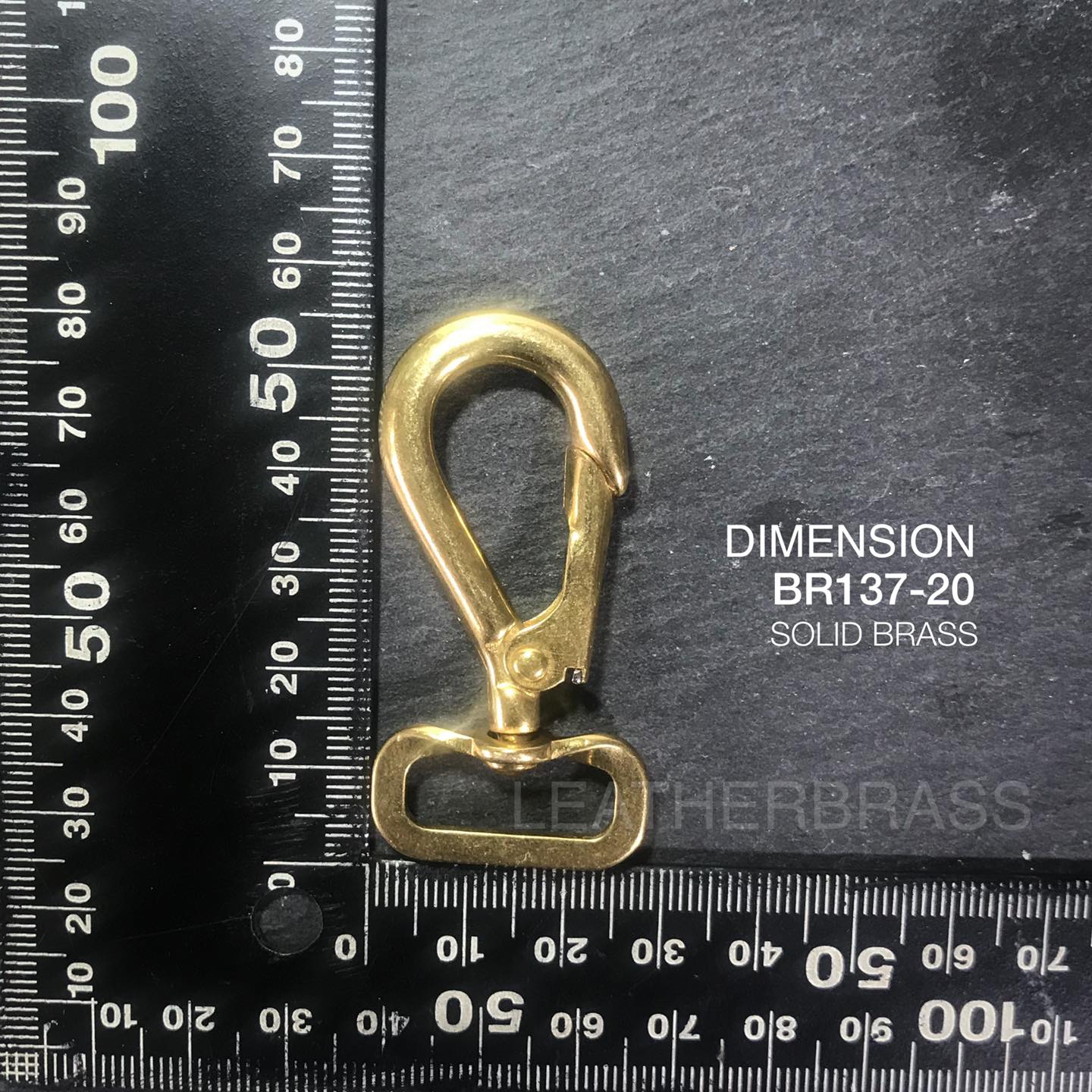 BR137 ตะขอทองเหลืองแท้ ตะขอกระเป๋า **ราคาต่อชิ้น**อุปกรณ์กระเป๋า #leatherbrass