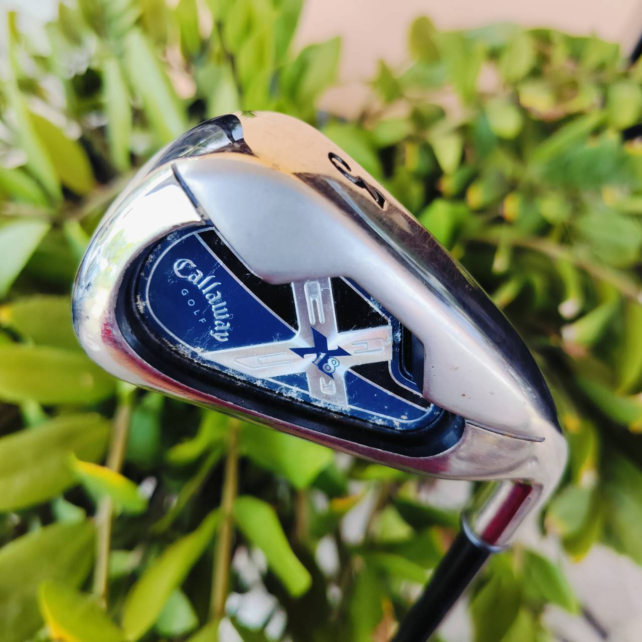 เหล็ก 3 Callaway X-18 ก้าน SYSTEM FLEX R ก้านเดิม เป็นเหล็กยาวที่ตีง่ายมาก ไม้กอล์ฟพรีเมี่ยมมือสอง ของแท้ By NakaraLuxurious