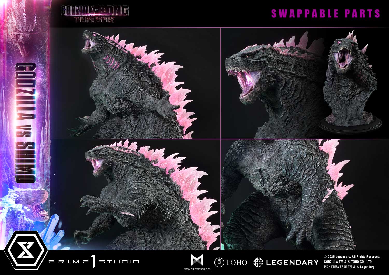[สั่งจอง]Prime 1 Studio UDMGXK-01: Godzilla vs Shimo (Godzilla x Kong: The New Empire)